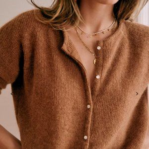 Sezane Gaspard Jumper, Color Camel, Size Small